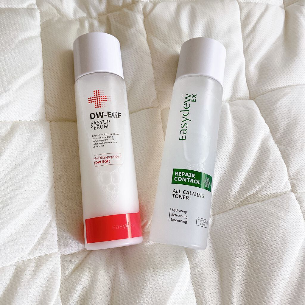 Easydew EX ALL CALMING TONER オール カーミング トナー/Easydew/化粧水を使ったクチコミ(3枚目)