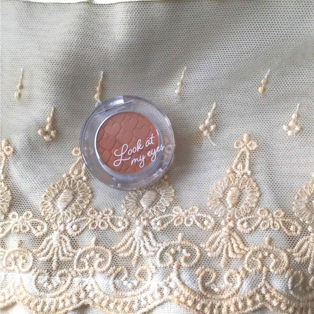 ルックアット マイアイ カフェ/ETUDE/単色アイシャドウを使ったクチコミ(1枚目)