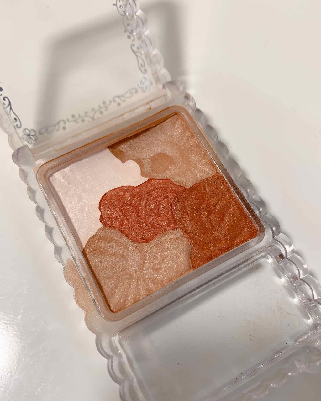 グロウフルールチークス/キャンメイク/パウダーチークを使ったクチコミ(2枚目)