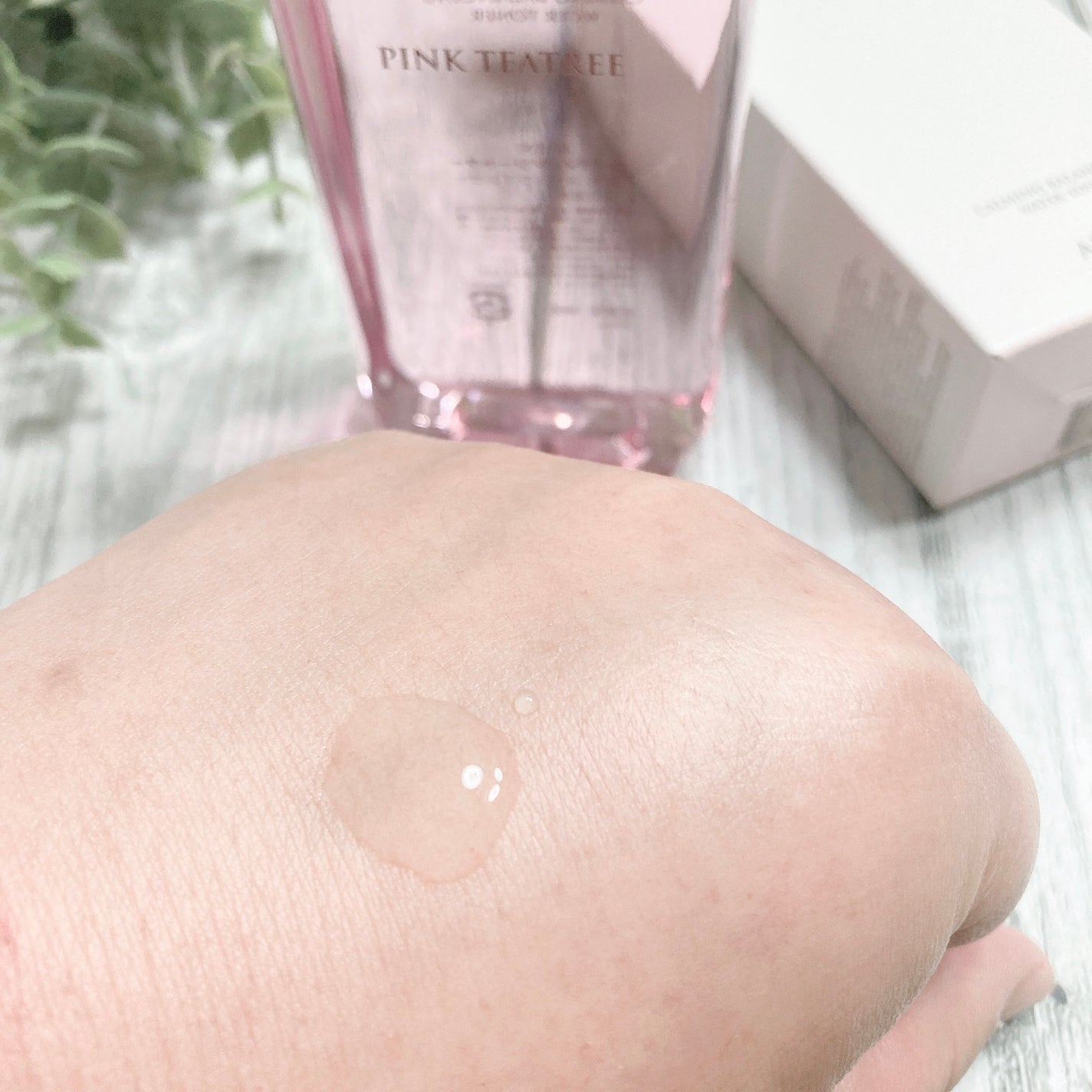 ピンクティーツリートナー/APLIN/化粧水を使ったクチコミ(2枚目)