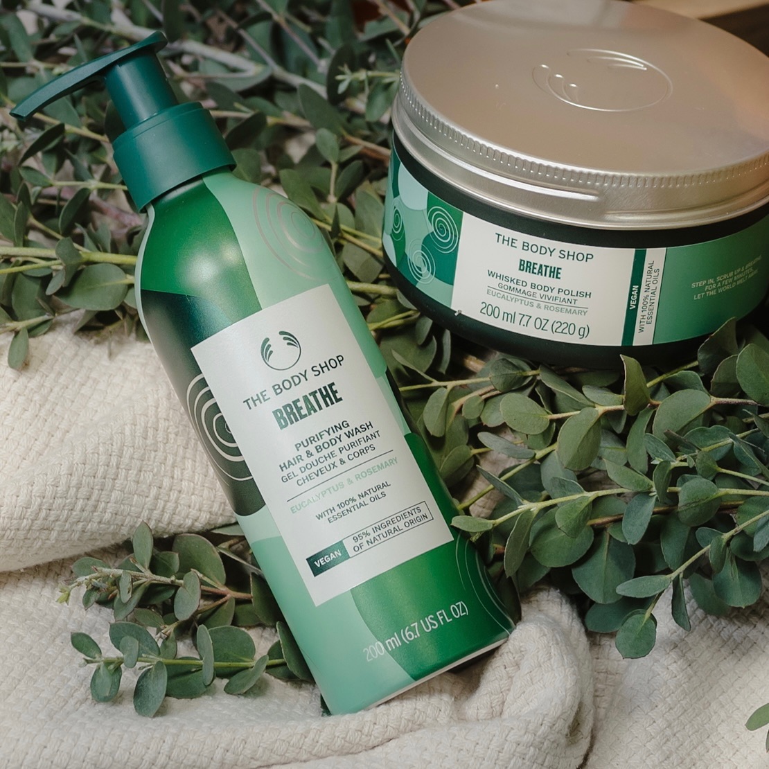 ウェルネス ボディジェルクリーム ユーカリ& ローズマリー/THE BODY SHOP/ボディクリームを使ったクチコミ（1枚目）