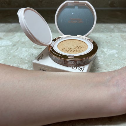 エスポア ビーグロー ボリュームクッション/espoir/クッションファンデーションを使ったクチコミ(3枚目)