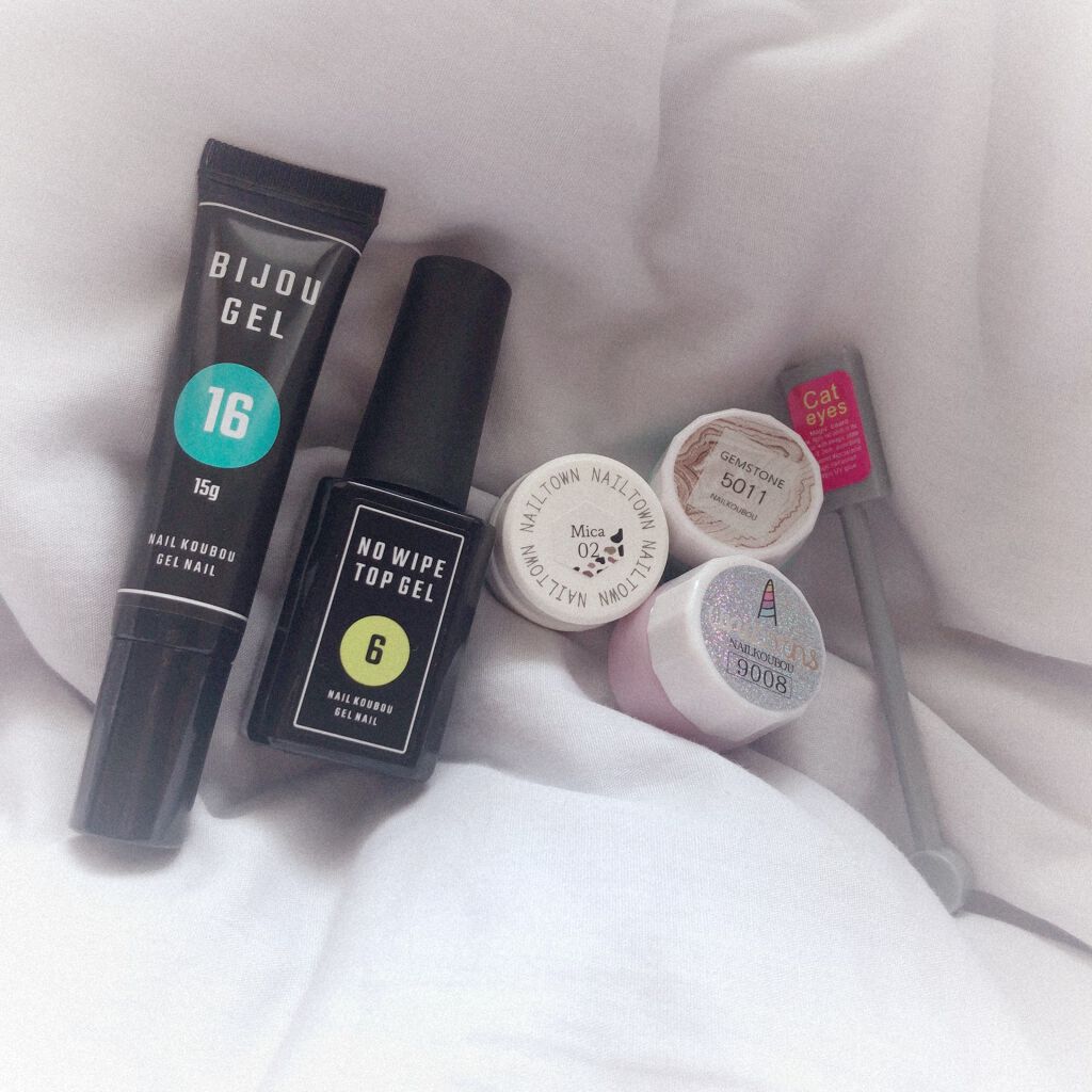 マイカジェル/NAILTOWN/ジェルネイルを使ったクチコミ（3枚目）