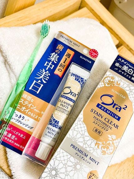 オーラツーミー ハブラシ ステインクリア ふつう/オーラツー/歯ブラシを使ったクチコミ(8枚目)