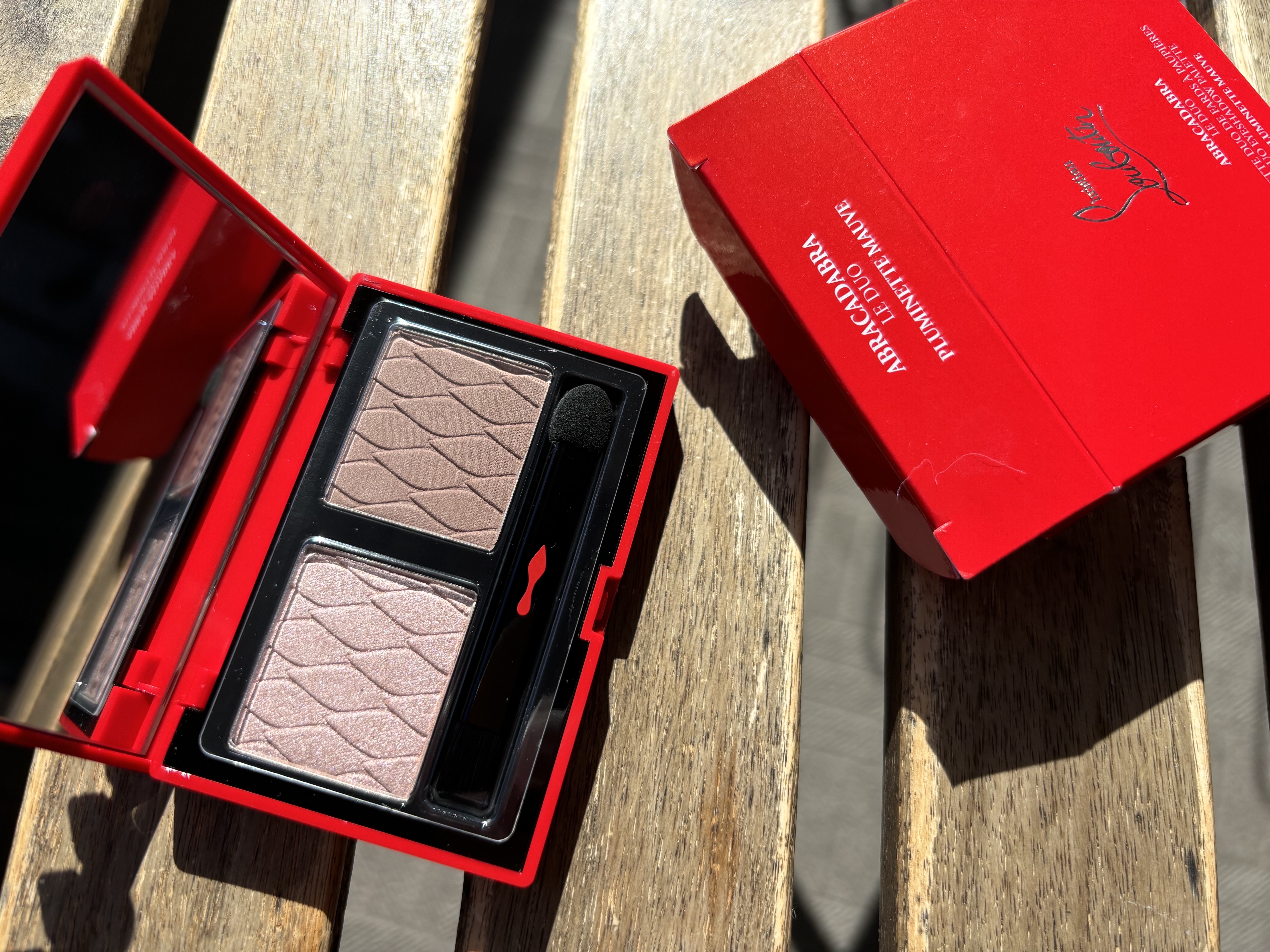 アブラカダブラ ルデュオ/クリスチャン ルブタン/アイシャドウパレットを使ったクチコミ（1枚目）