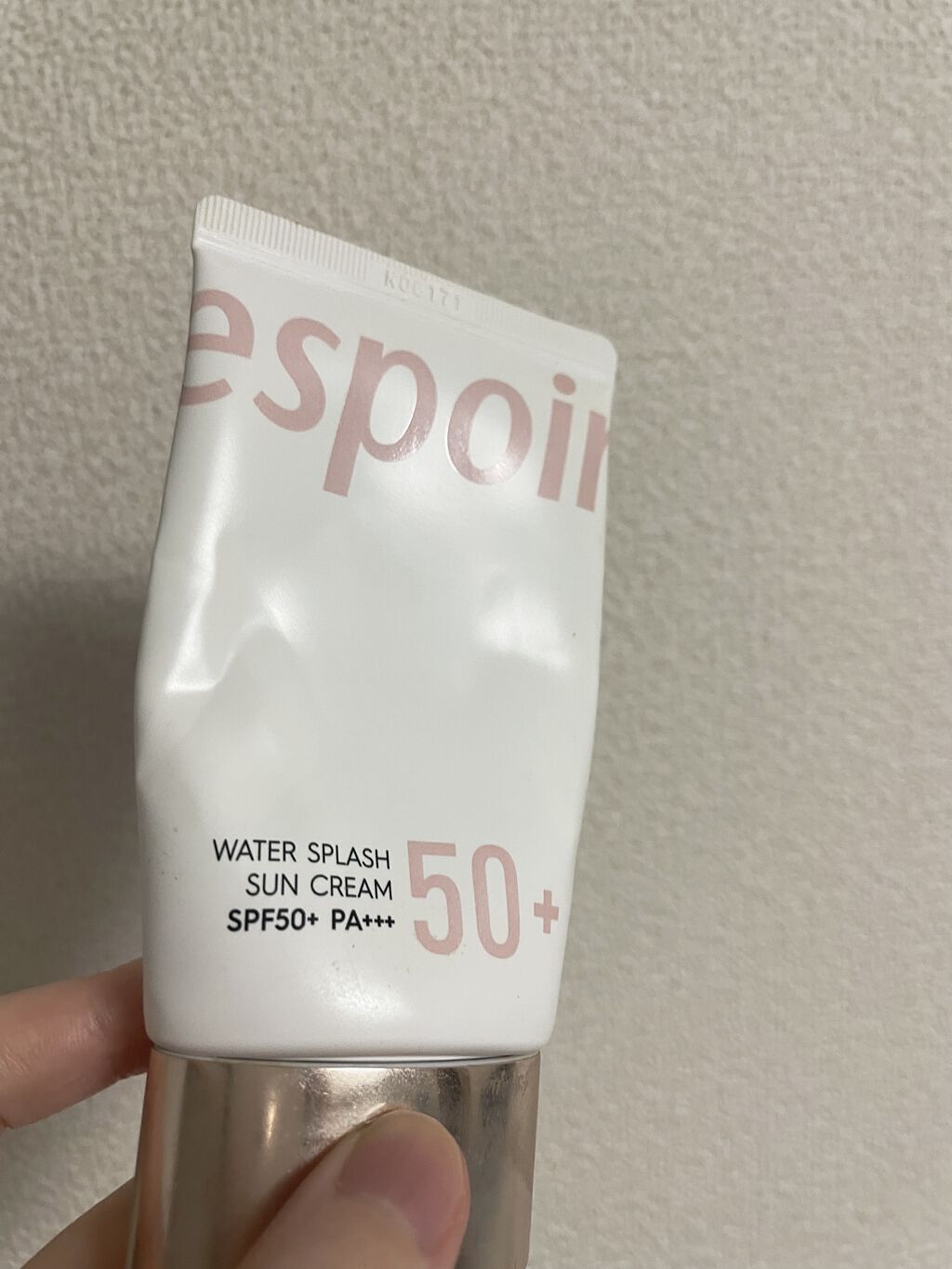 ウォータースプラッシュサンクリーム/espoir/日焼け止め・UVケアを使ったクチコミ（1枚目）