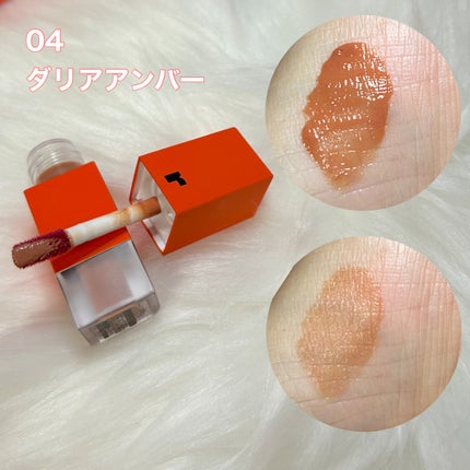 フルーティントブーケ/RICAFROSH/リップティントを使ったクチコミ(5枚目)