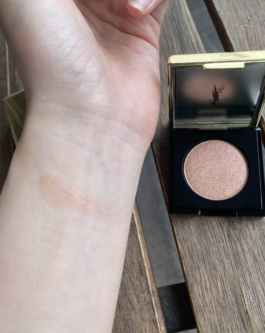 サテン クラッシュ No.4 エクストリーム コッパー/YVES SAINT LAURENT BEAUTE/単色アイシャドウを使ったクチコミ（3枚目）