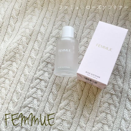 ローズ ソフトナー/FEMMUE/ブースター・導入液を使ったクチコミ(1枚目)