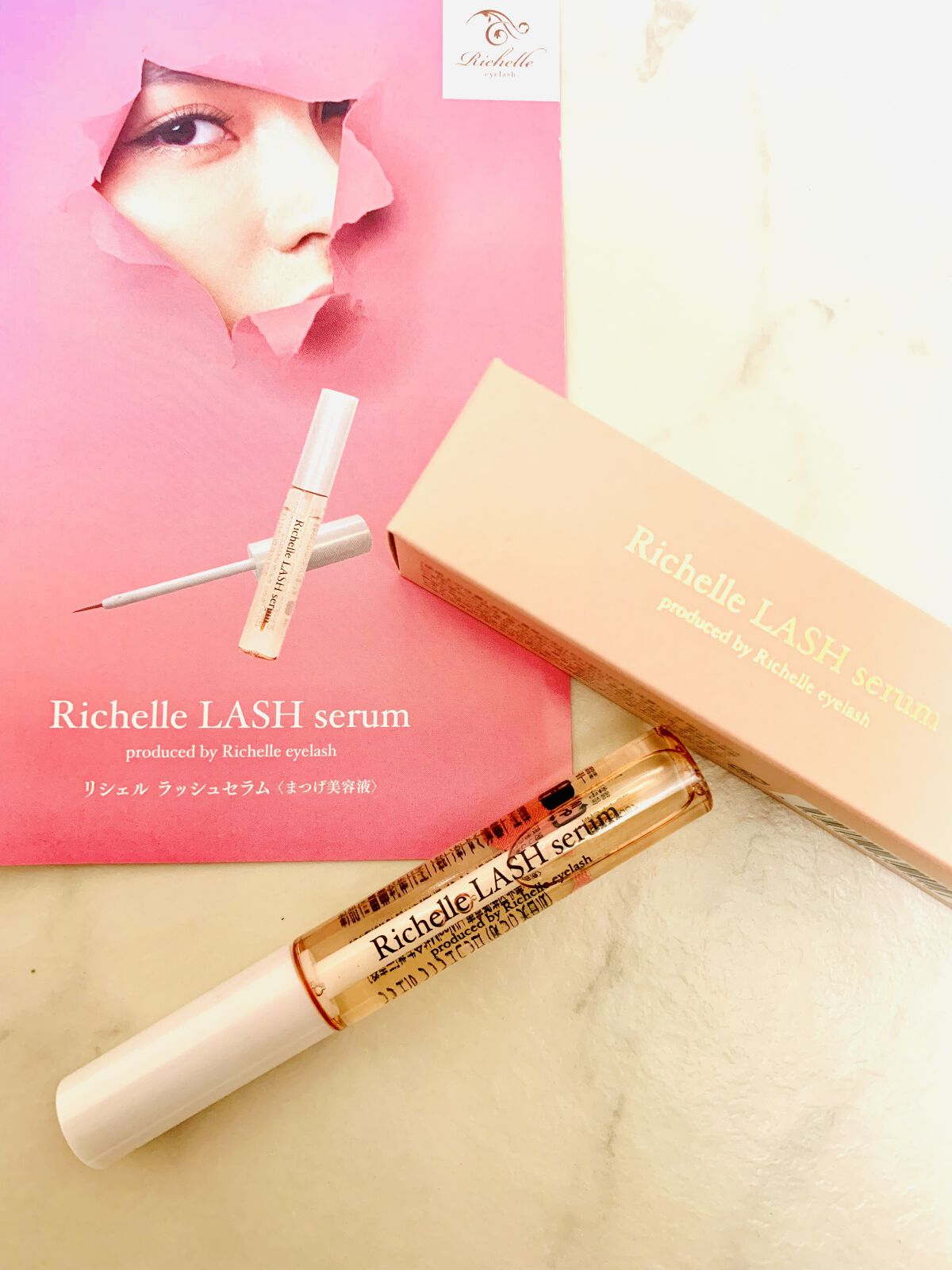 リシェルラッシュセラム/Richelle LASH serum/まつげ美容液を使ったクチコミ（1枚目）