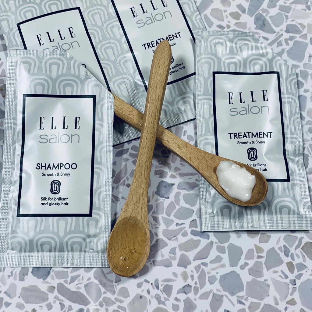 ELLEsalon シャンプー&トリートメント/エルサロン/サロンシャンプーを使ったクチコミ（1枚目）