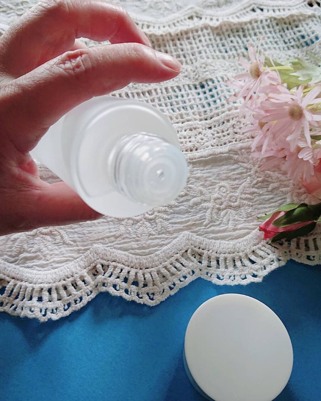 スクワランピュアオイル/アロヴィヴィ/フェイスオイルを使ったクチコミ（3枚目）