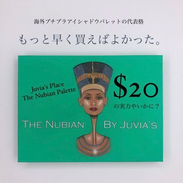 THE NUBIAN  by Juvia's/Juvia's Place/パウダーアイシャドウを使ったクチコミ（1枚目）