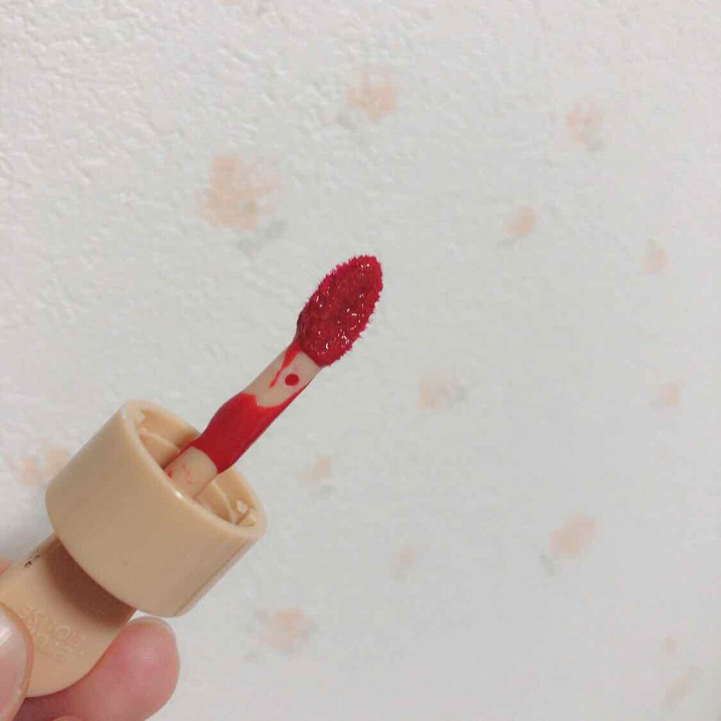 ディアダーリン ウォータージェルティント （アイスティント）/ETUDE/口紅を使ったクチコミ（2枚目）