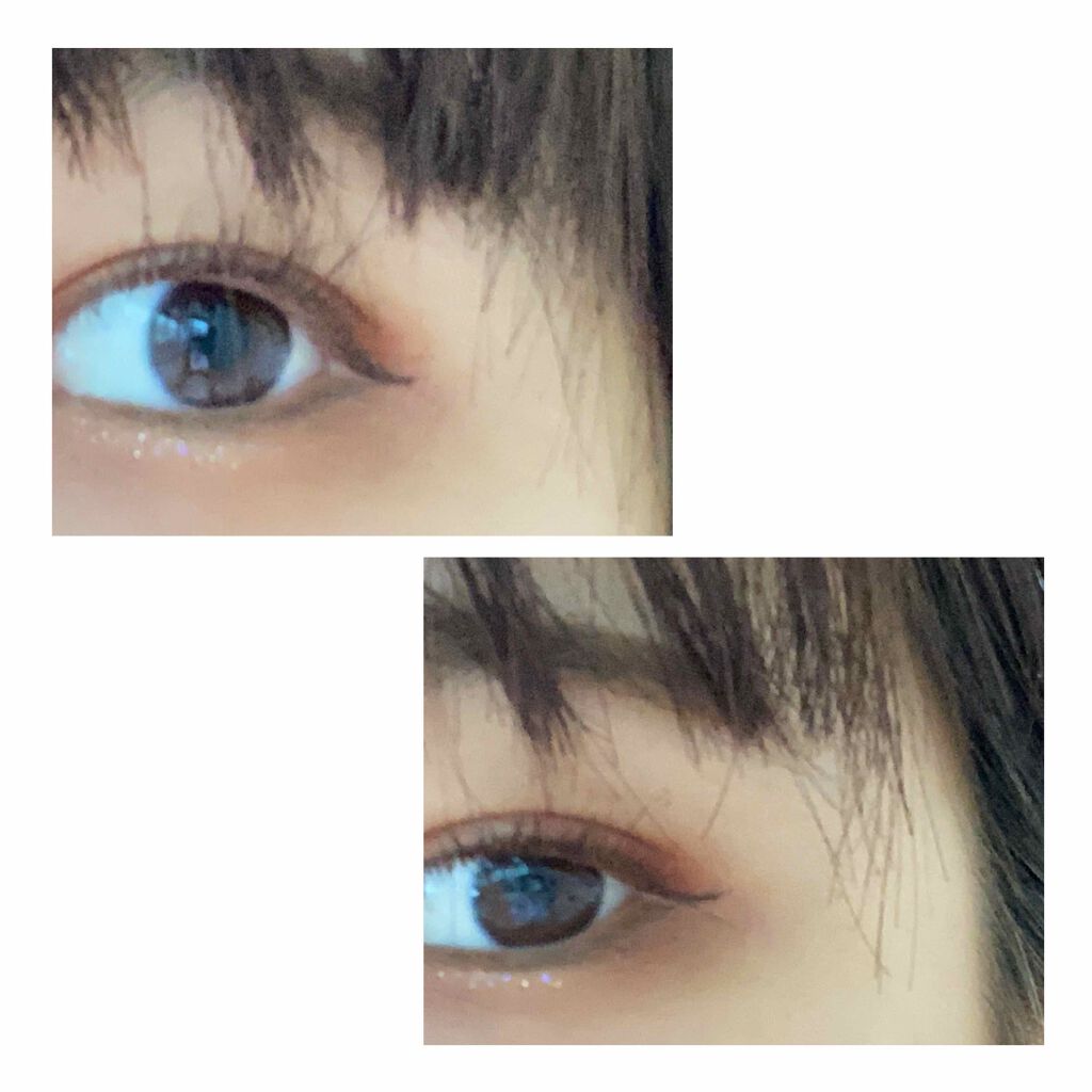 7 SHADES OF BLACK GREEN-BLACK/UZU BY FLOWFUSHI/リキッドアイライナーを使ったクチコミ（2枚目）