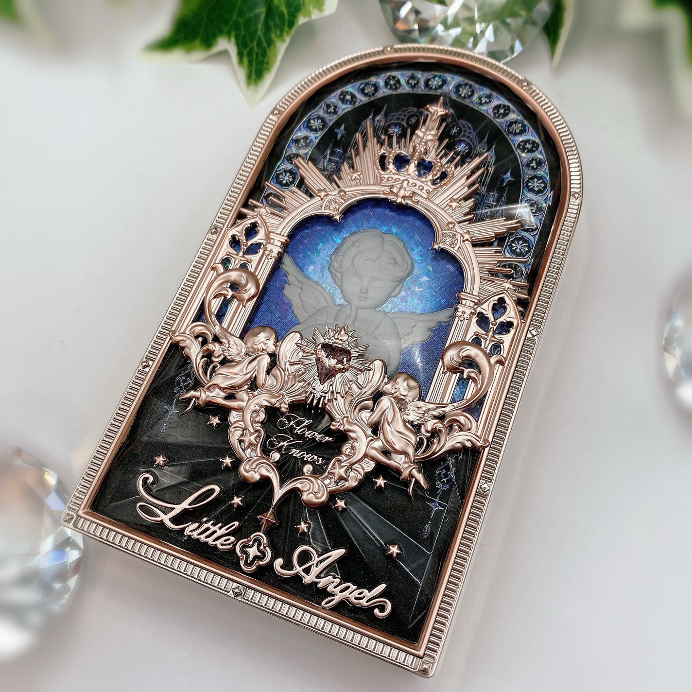 フラワーノーズ リトルエンジェルコレクション 9色アイシャドウパレット/FlowerKnows/アイシャドウパレットを使ったクチコミ(4枚目)