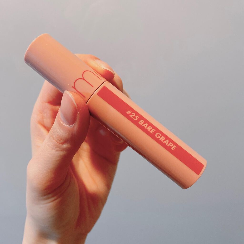 ジューシーラスティングティント/rom&nd/リップティントを使ったクチコミ(3枚目)