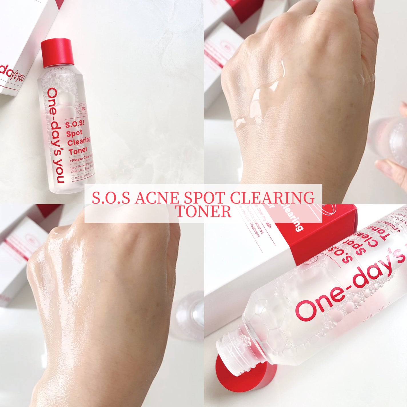 SOSスポットクリアトナー/One-day's you/化粧水を使ったクチコミ(3枚目)