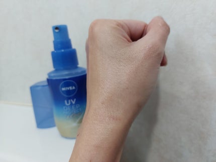 ニベアUV ディーププロテクト&ケア ミルクミスト/ニベア/日焼け止めミスト・スプレーを使ったクチコミ(4枚目)