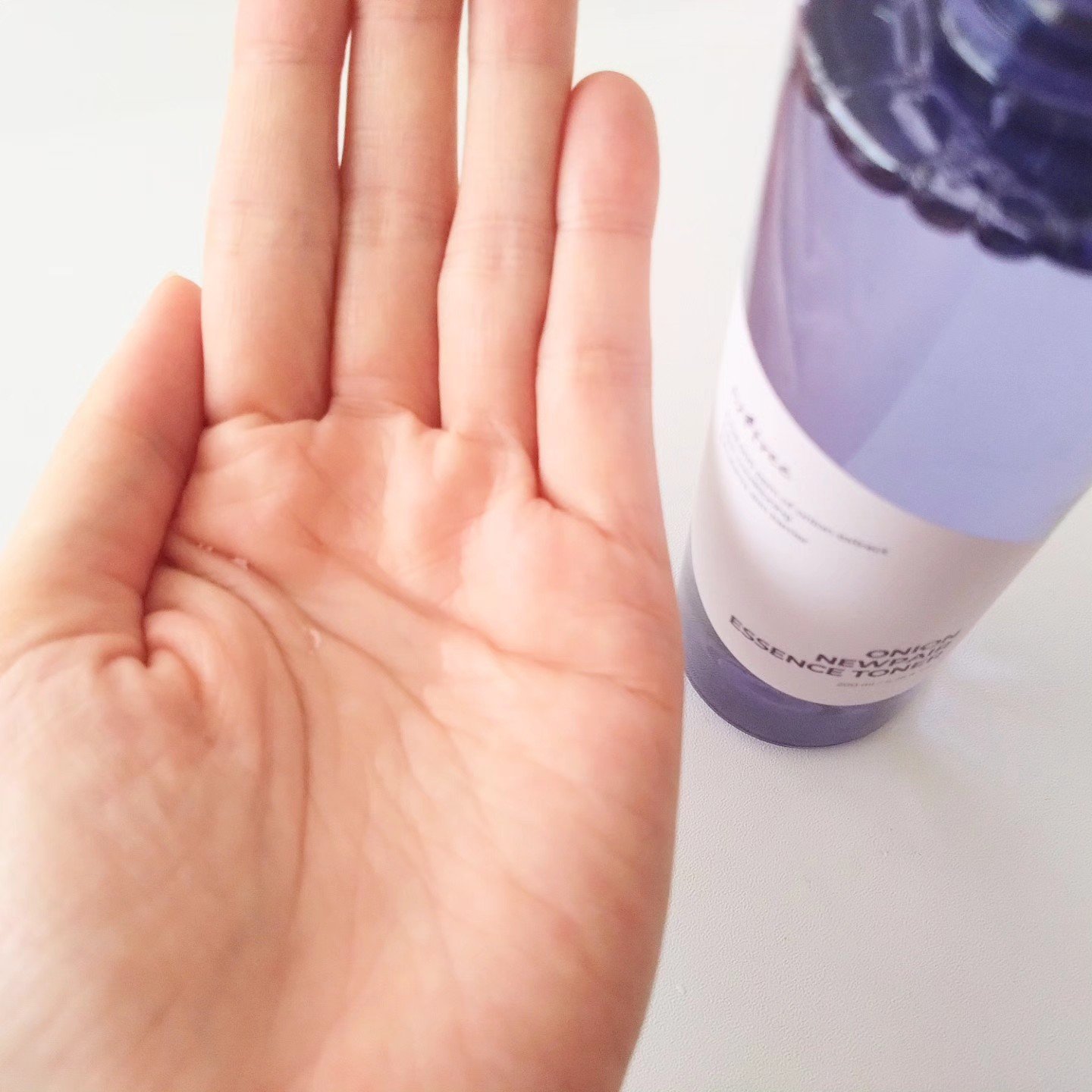 オニオン ニューペア エッセンス トナー/Isntree/化粧水を使ったクチコミ（2枚目）