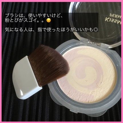 マーブルハイライター/キスミー フェルム/プレストパウダーを使ったクチコミ(2枚目)