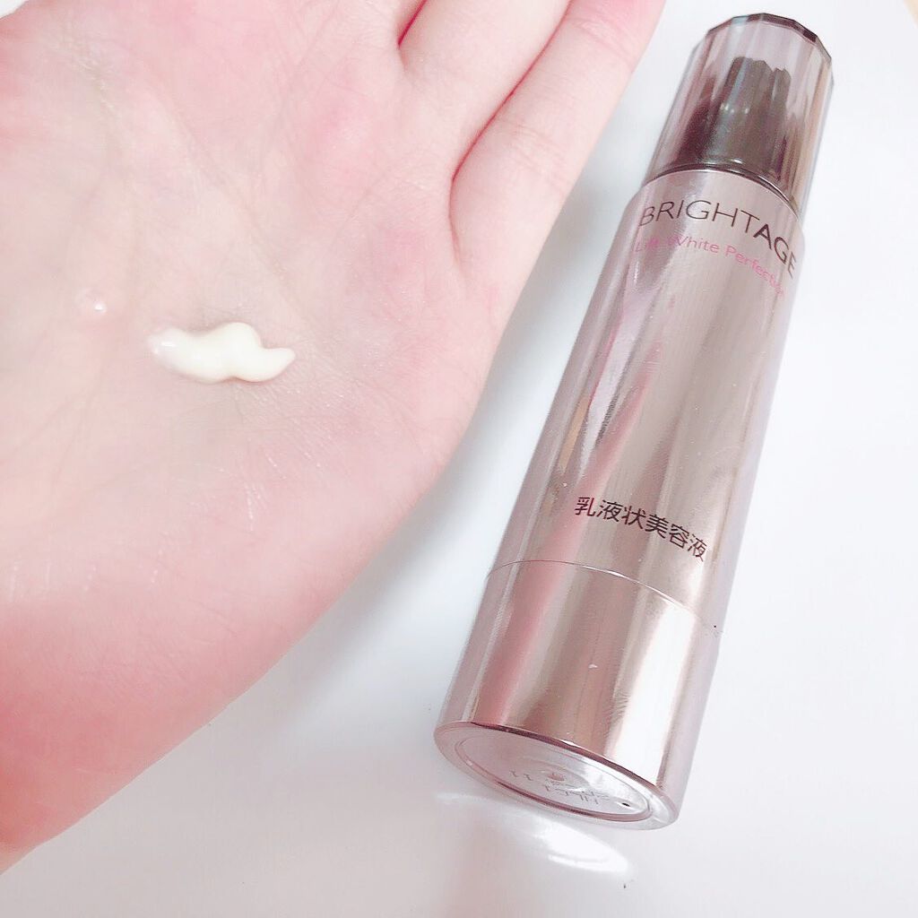 リフトホワイト パーフェクション/BRIGHTAGE/美容液を使ったクチコミ（3枚目）