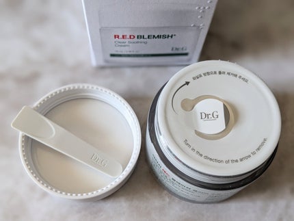 レッドブレミッシュ クリアスージングクリーム/Dr.G/フェイスクリームを使ったクチコミ(4枚目)