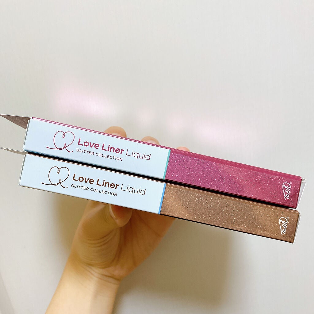 ラブ・ライナー リキッドアイライナー グリッターコレクション2/ラブ・ライナー/リキッドアイライナーを使ったクチコミ(3枚目)