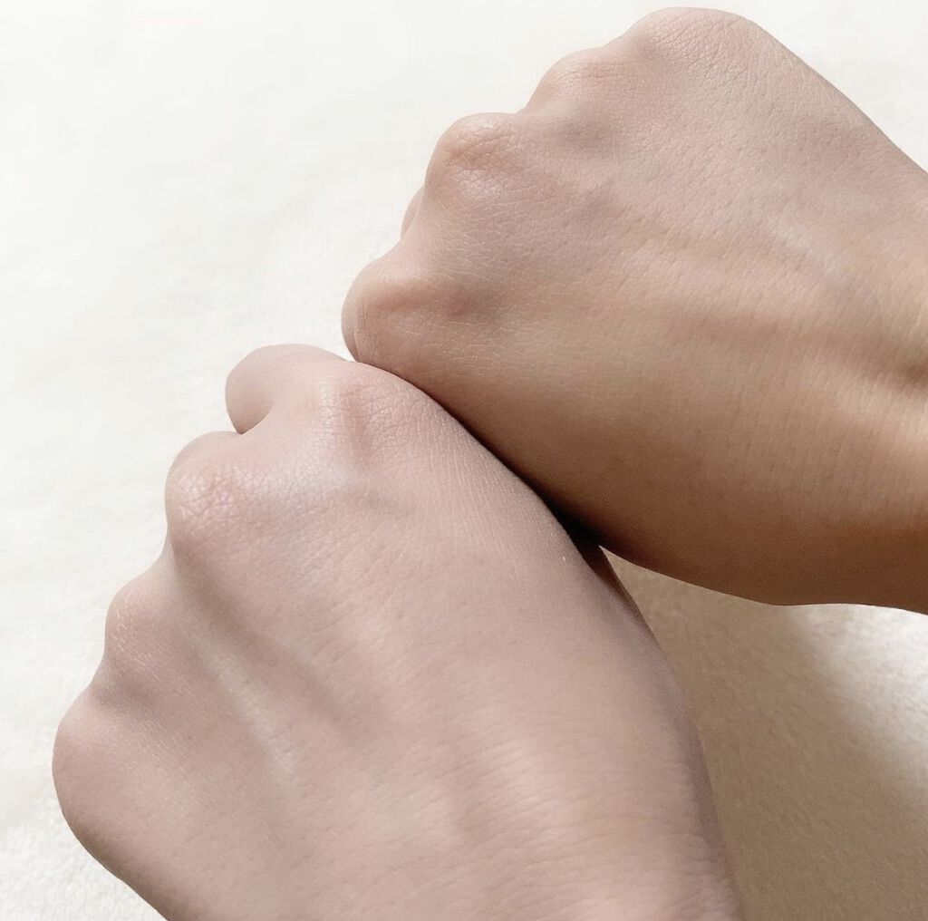 トーンアップボディジェル   ミルクホワイト/モウシロ/化粧下地を使ったクチコミ（2枚目）