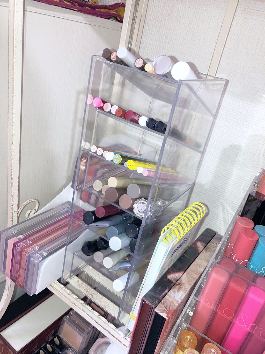 アクリル小物分収納・一段/無印良品/その他化粧小物を使ったクチコミ(9枚目)