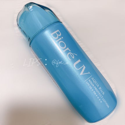 ビオレUV アクアリッチ アクアプロテクトローション(水層パック)/ビオレ/日焼け止めローションを使ったクチコミ(1枚目)