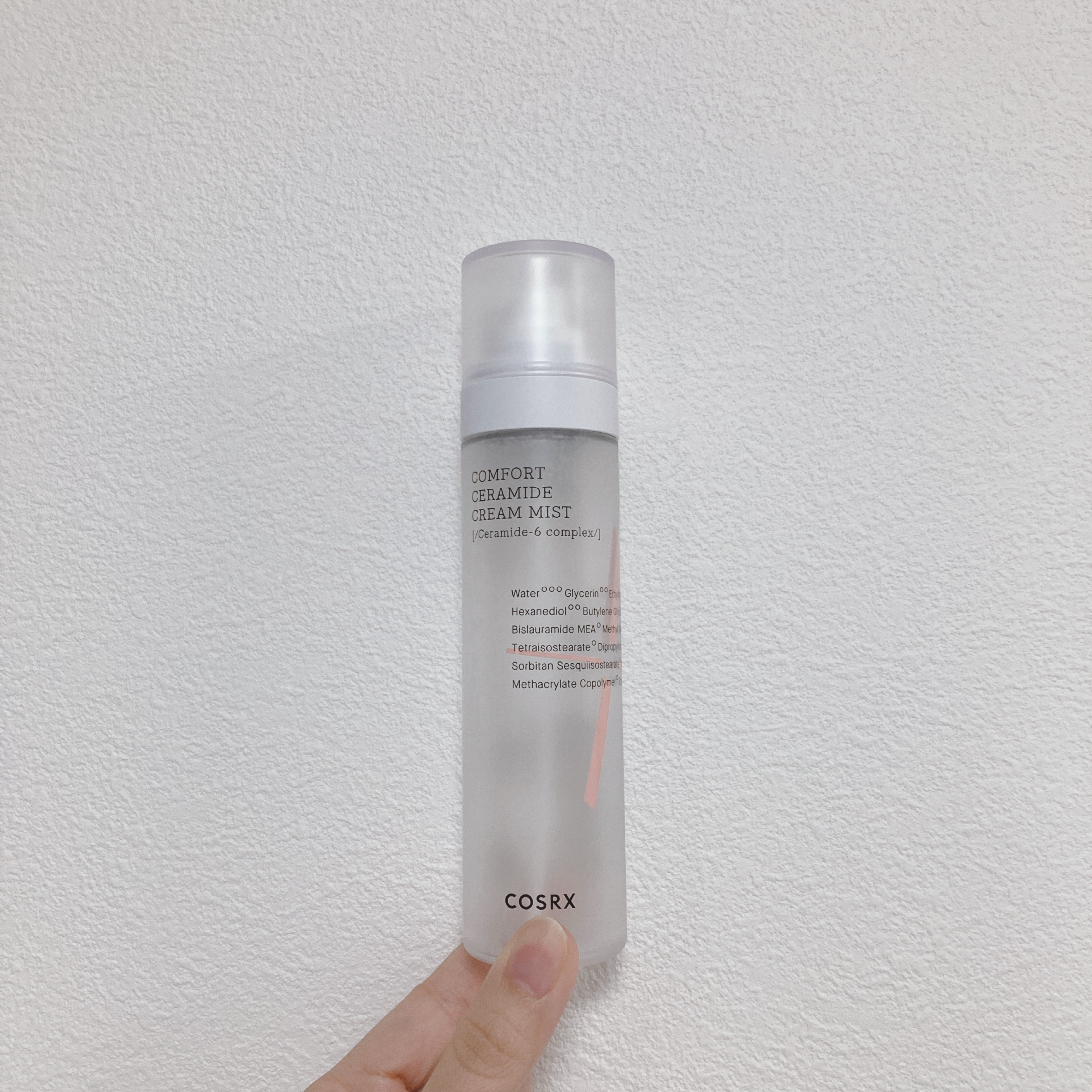 バランシウムコンフォートセラミドクリームミスト /COSRX/ミスト状化粧水を使ったクチコミ（1枚目）