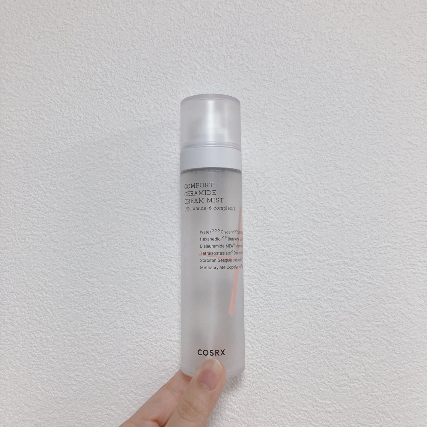 バランシウムコンフォートセラミドクリームミスト /COSRX/ミスト状化粧水を使ったクチコミ(1枚目)