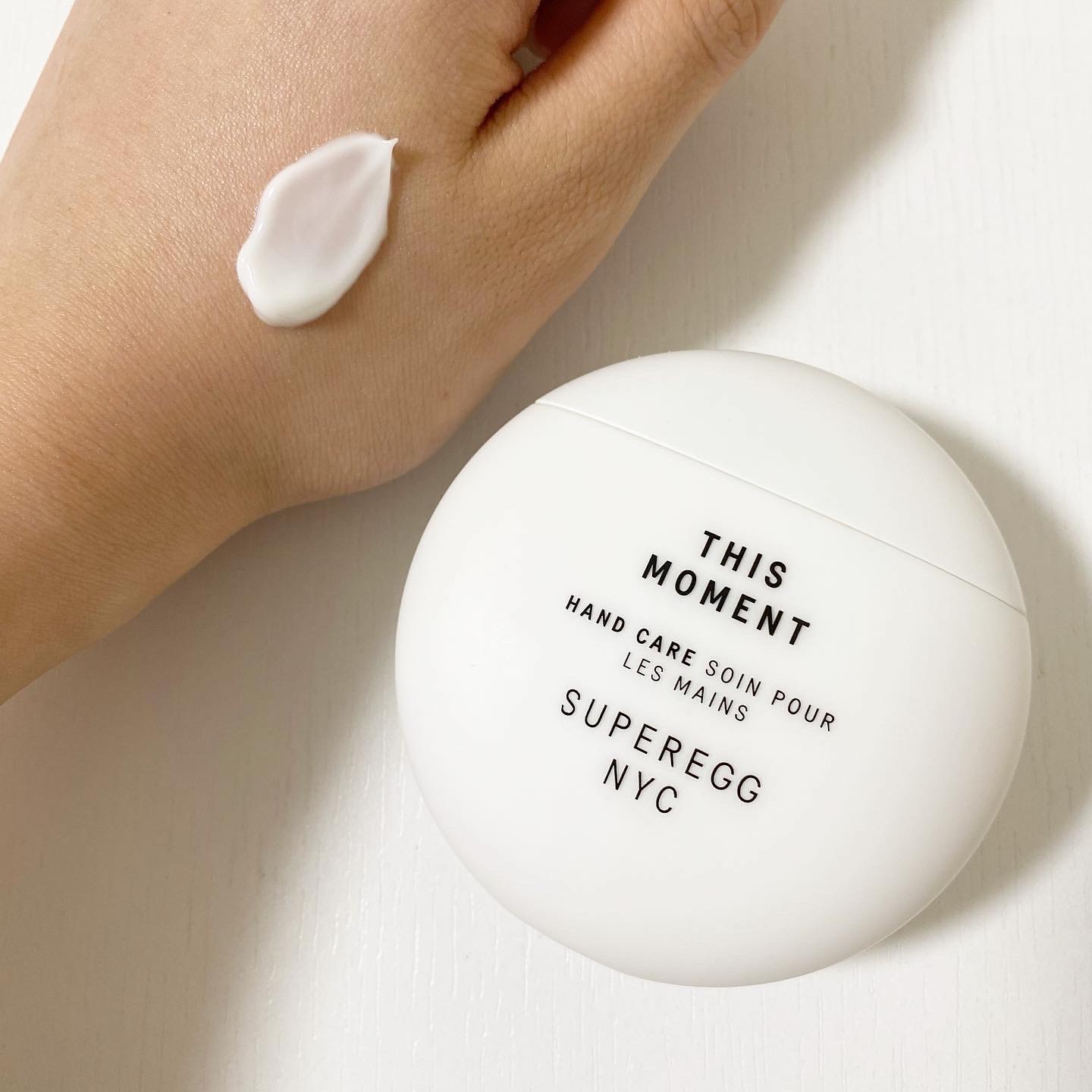 ディス モーメント ハンドケア/SUPEREGG /ハンドクリームを使ったクチコミ（3枚目）