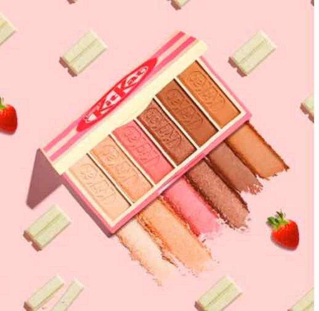 プレイカラーアイズ ミニ #キットカット ストロベリーティラミス/ETUDE/アイシャドウパレットを使ったクチコミ（1枚目）