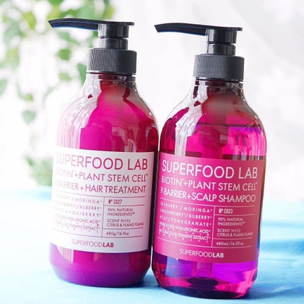 BT+Pバリア スカルプシャンプー/ヘアトリートメント/SUPERFOOD LAB/市販シャンプーを使ったクチコミ(1枚目)