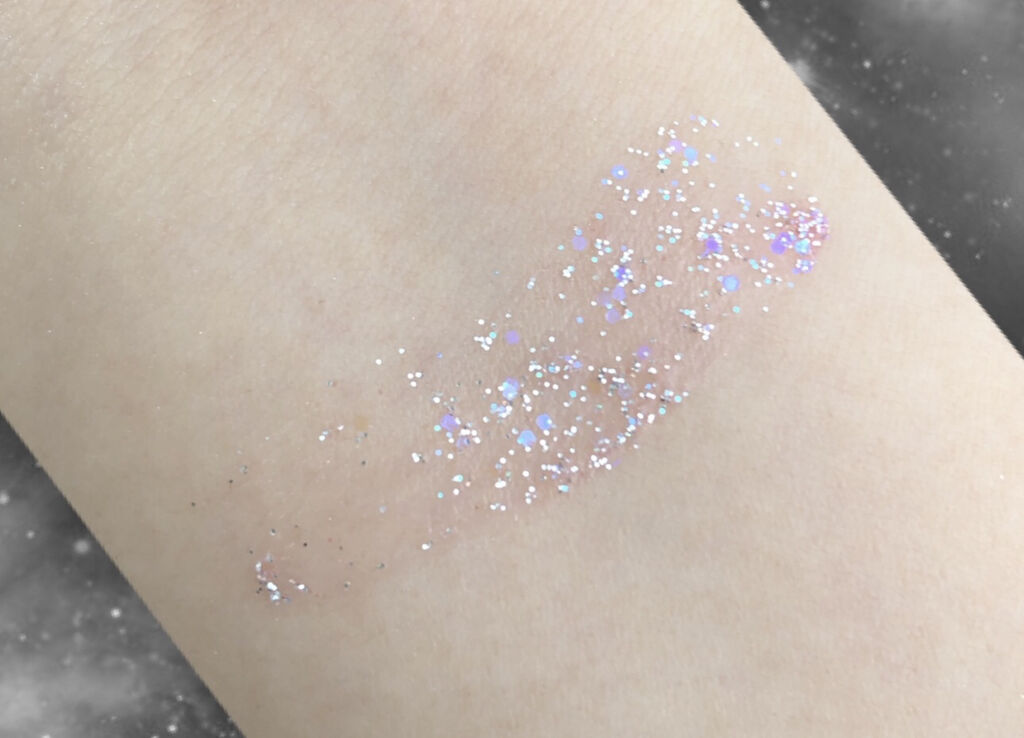 ゲットルーズグリッタージェル N°7ハッピーベーカー/unleashia/グリッターを使ったクチコミ（3枚目）