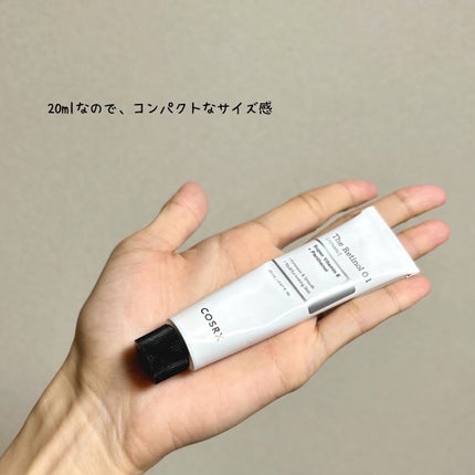 RXザ・レチノール0.1クリーム/COSRX/フェイスクリームを使ったクチコミ(2枚目)