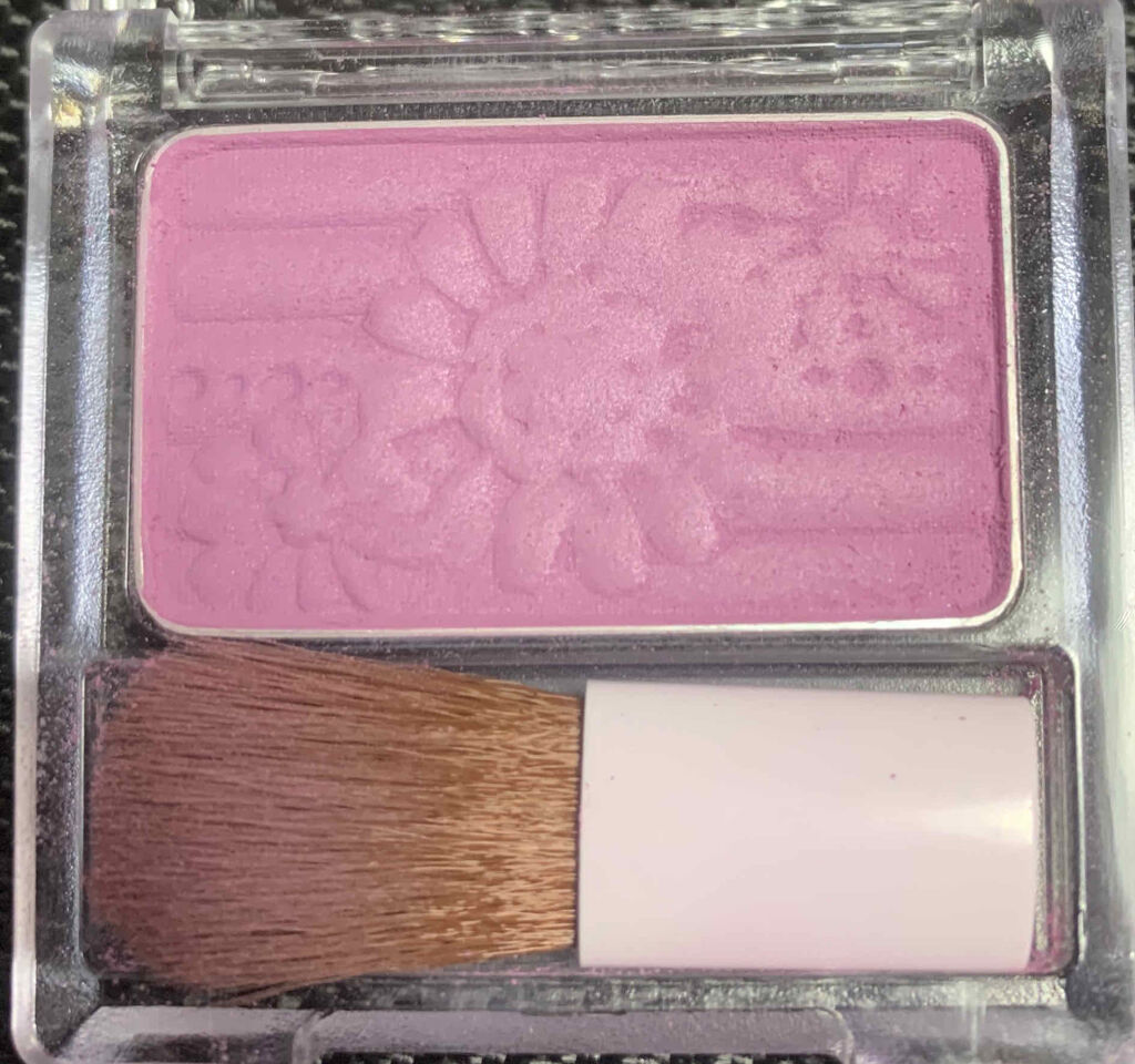 【旧品】パウダーチークス PW39 スミレパープル/キャンメイク/パウダーチークを使ったクチコミ（2枚目）