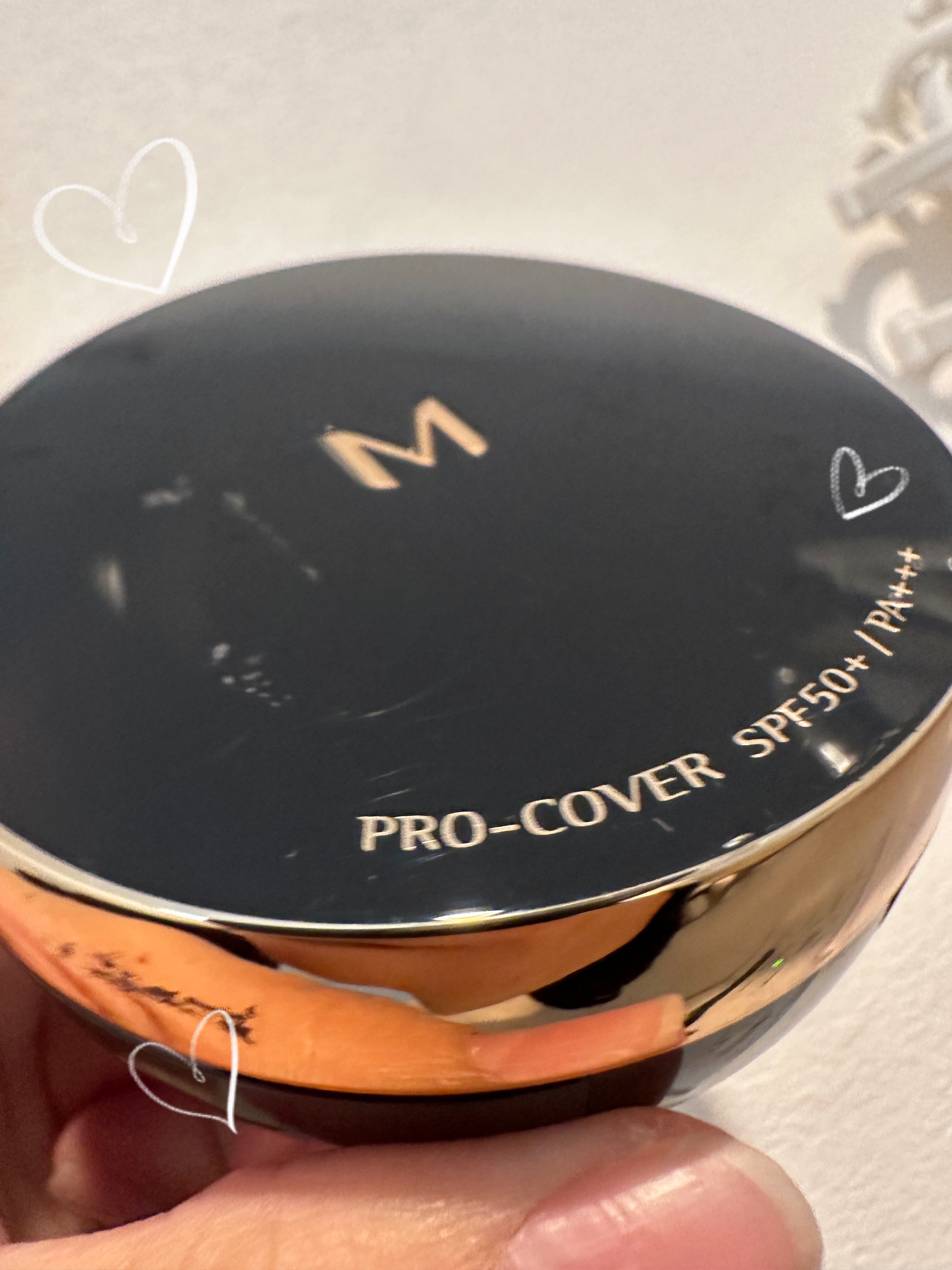 M クッション ファンデーション(プロカバー)/MISSHA/クッションファンデーションを使ったクチコミ（1枚目）