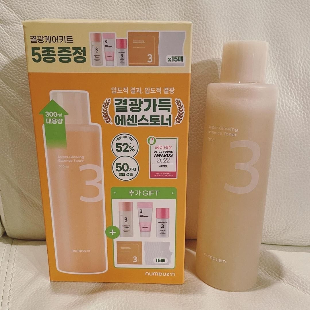 3番 うるツヤ発酵トナー/numbuzin/化粧水を使ったクチコミ(2枚目)