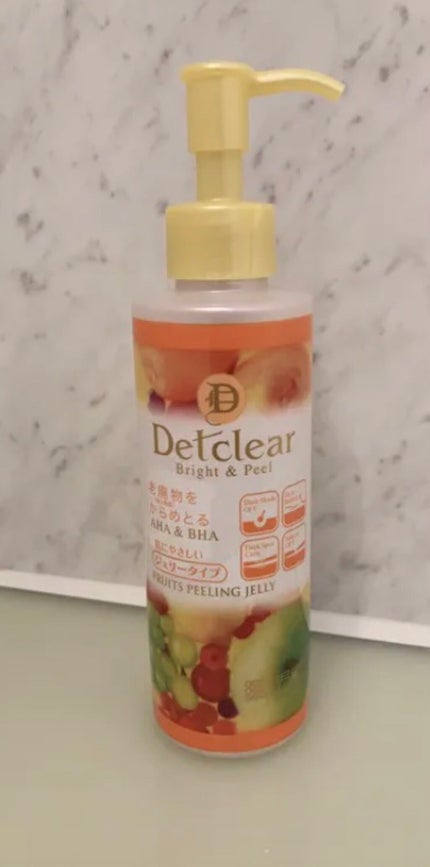 DETクリア ブライト&ピール ピーリングジェリー <ミックスベリーの香り>/Detclear/ピーリングを使ったクチコミ(1枚目)