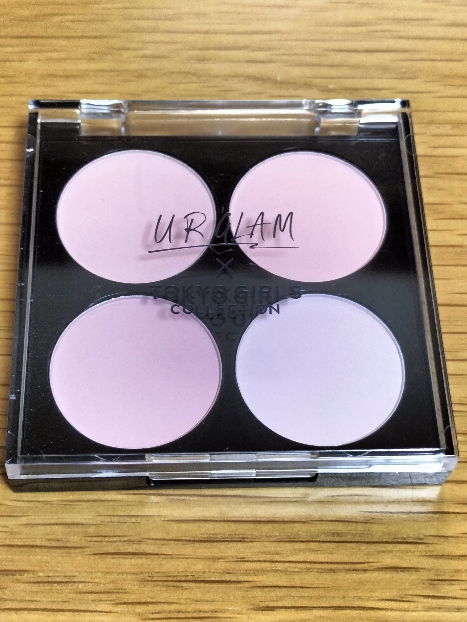 ＵＧＴ　ブレンディング　チークカラーパレット 01c　ソフトローズ/U R GLAM/パウダーチークを使ったクチコミ（3枚目）