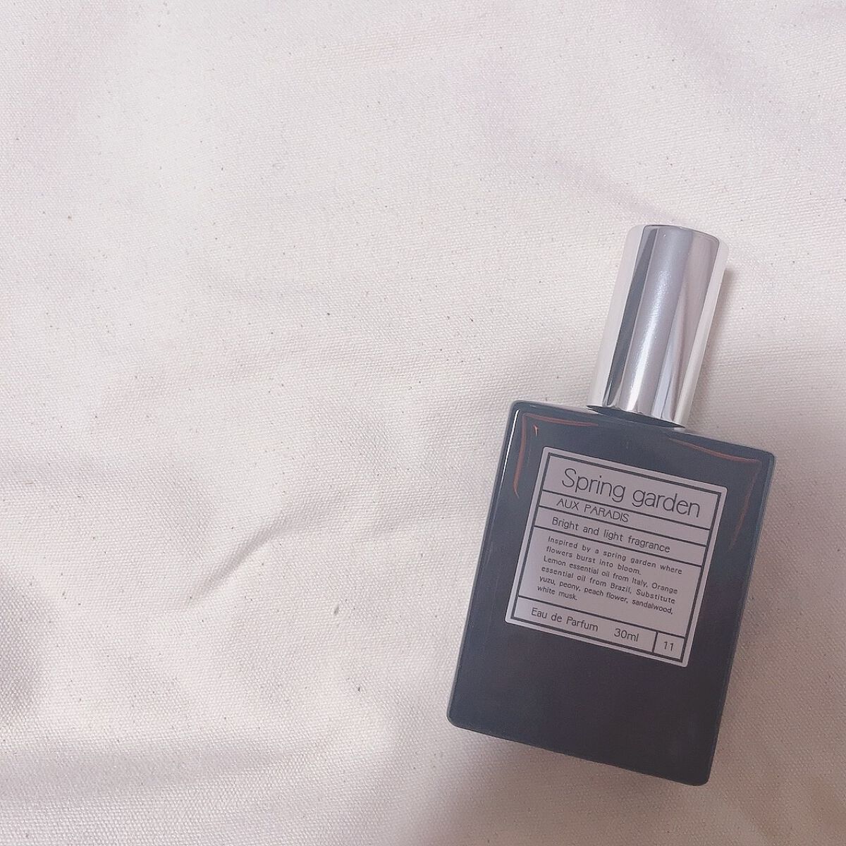オードパルファム #11 Spring garden 〔スプリング ガーデン〕/AUX PARADIS/香水(レディース)を使ったクチコミ(1枚目)