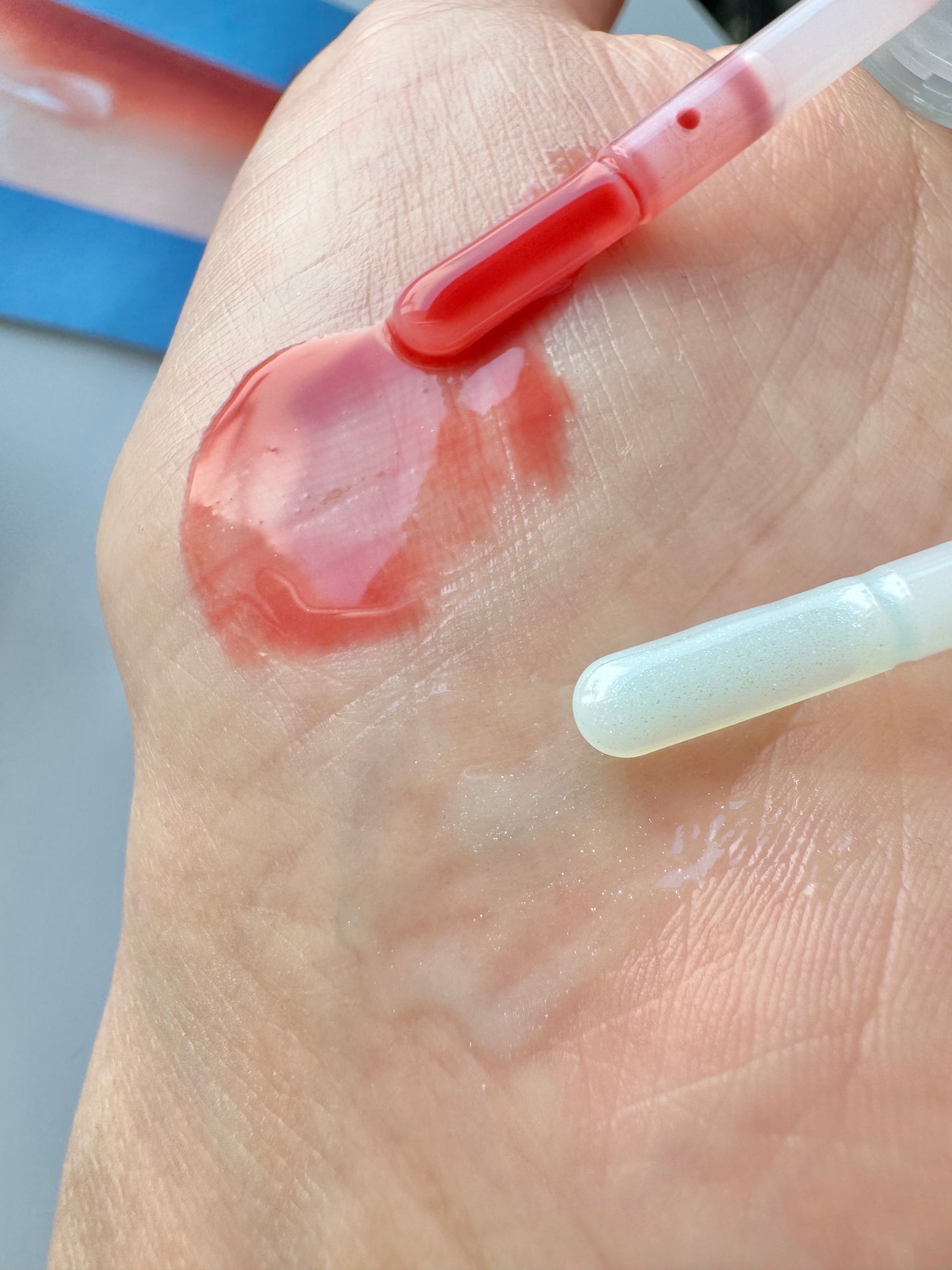 ジューシーベリープランピングリップオイル/TOCOBO/リップグロスを使ったクチコミ(4枚目)