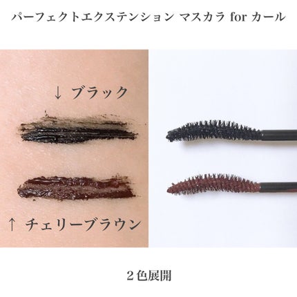 パーフェクトエクステンション マスカラ for カール/D-UP/マスカラを使ったクチコミ(7枚目)