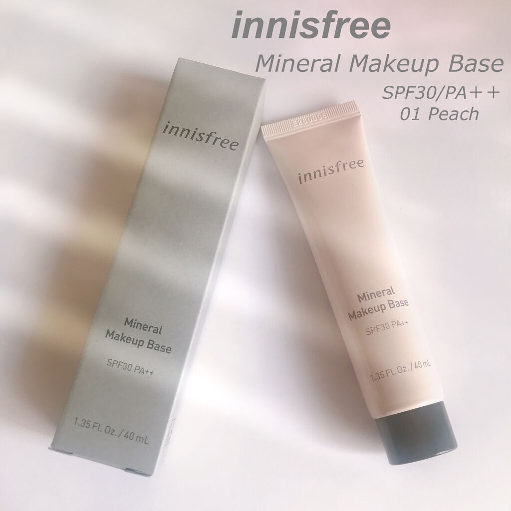 ミネラル メイクアップベース N ピーチ/innisfree/化粧下地を使ったクチコミ（1枚目）