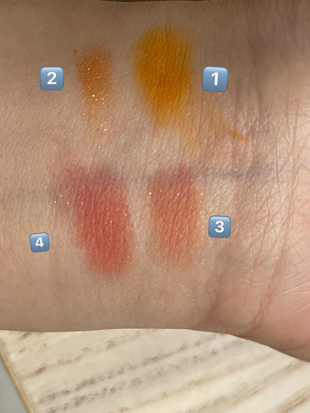 アニマルアイシャドウ(4シェード)/ZEESEA/アイシャドウパレットを使ったクチコミ（3枚目）