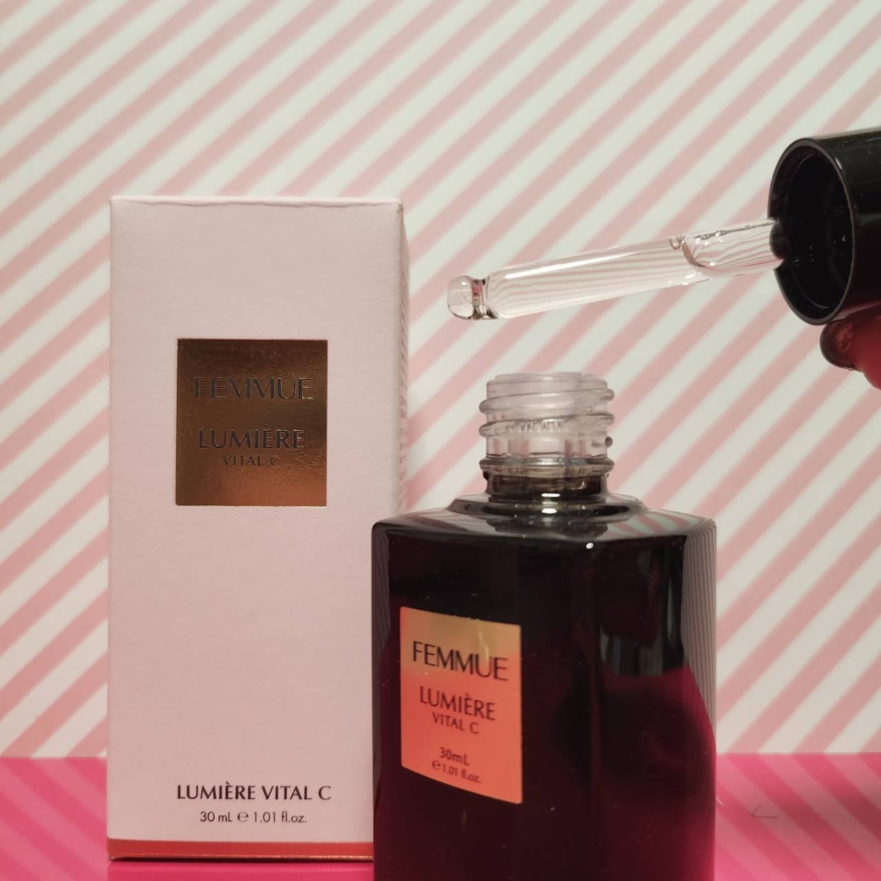 ルミエール ヴァイタルC/FEMMUE/ブースター・導入液を使ったクチコミ(2枚目)