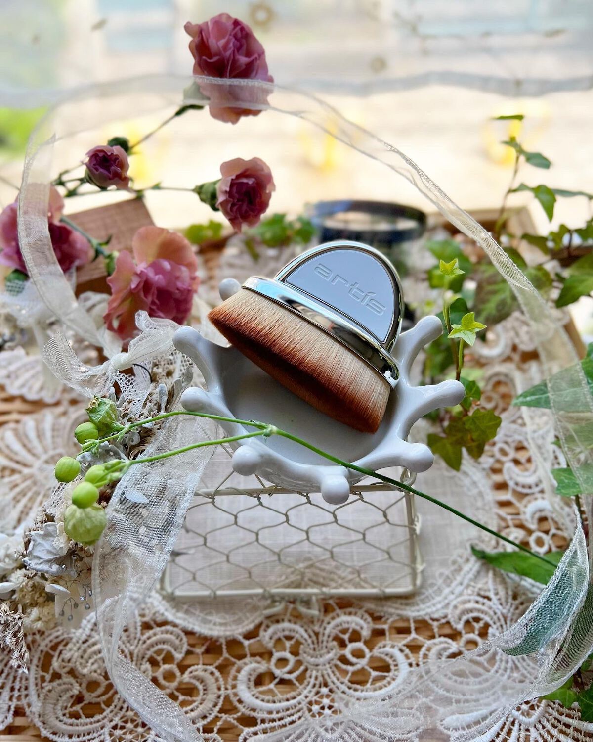 フィニブラシ/アーティス/メイクブラシを使ったクチコミ(2枚目)